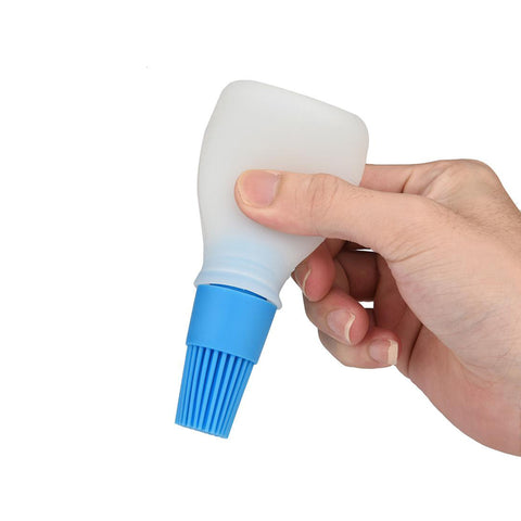 Silicone Cooking Oil Bottle with Basting Brush Silicone Cooking Oil Bottle with Basting Brush