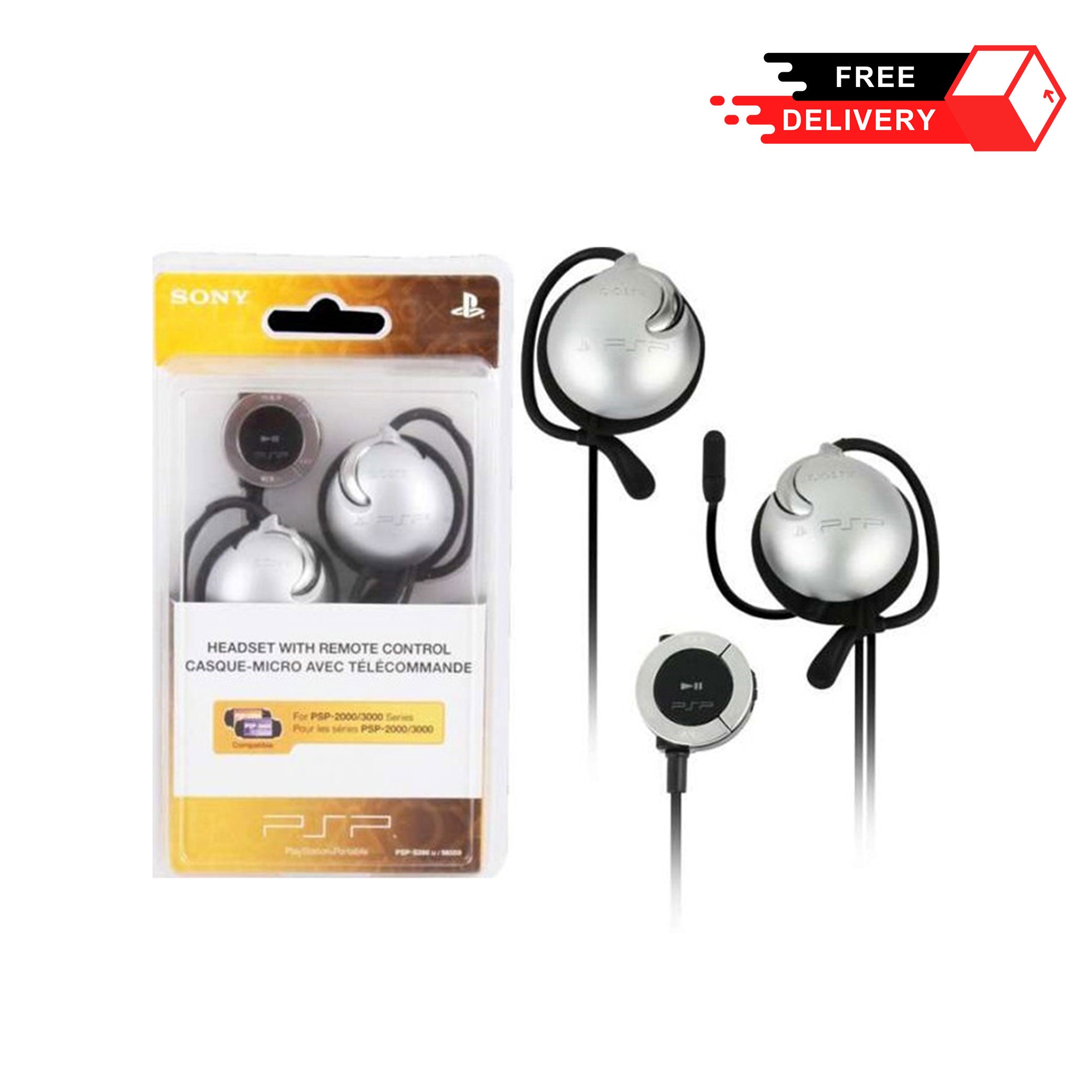 Sony PSP on ear wired Headset – HF SHOP1