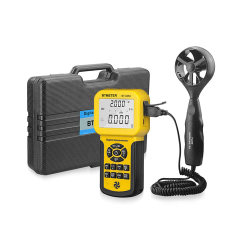 BTMeter BT-846A Digital Vane Anemometer USB BTMeter BT-846A Digital Vane Anemometer USB
