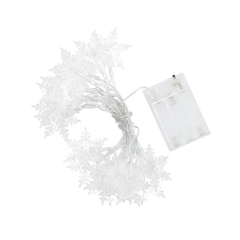 Snowflake Shaped Light Strings LED for Decoration Snowflake Shaped Light Strings LED for Decoration
