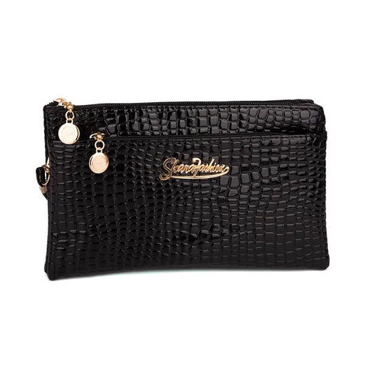Crocodile Pattern Small Shoulder Bag for Women