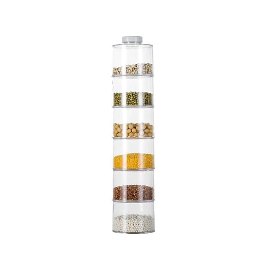 6Pcs/Set Spice Jar