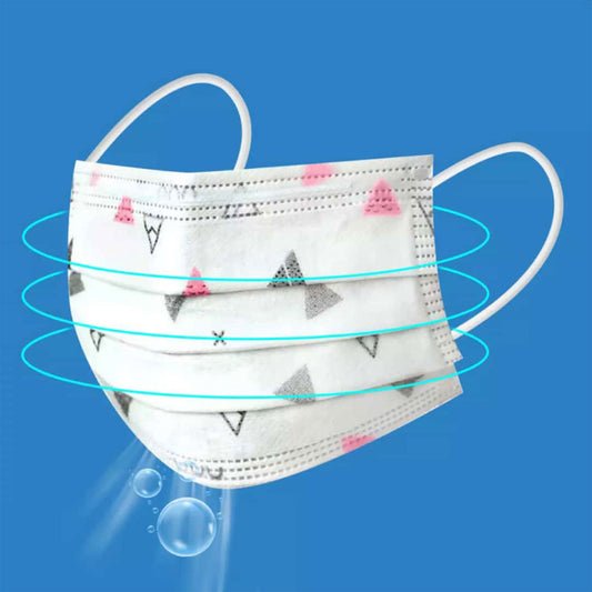 Kids Breathable Face Mask - Pack of 50