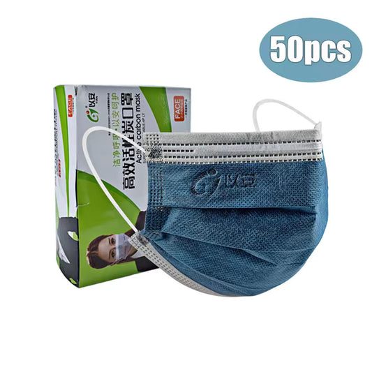 EANNE Face Mask Royal Blue Color - Pack of 50