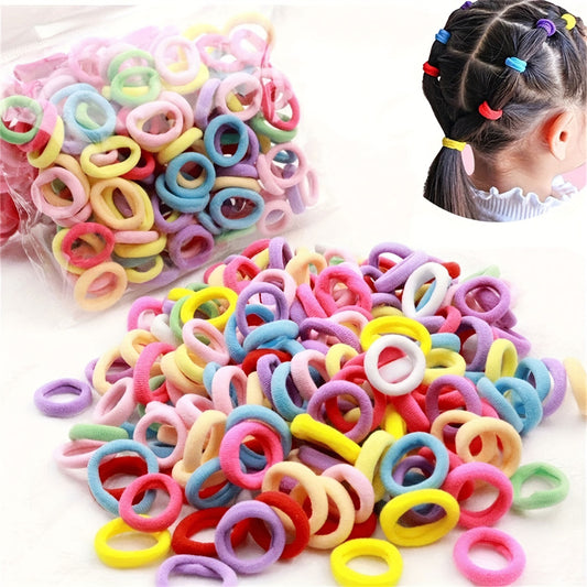 Colorful Girls Poni - Pack of 5