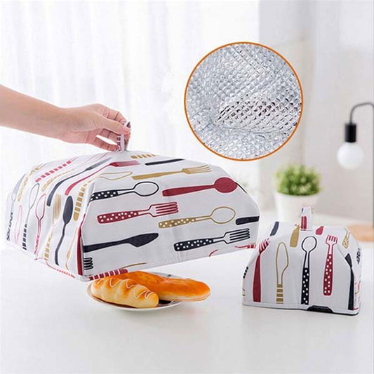 Folding Thermal Insulation Food Cover - 2 Pcs of Set