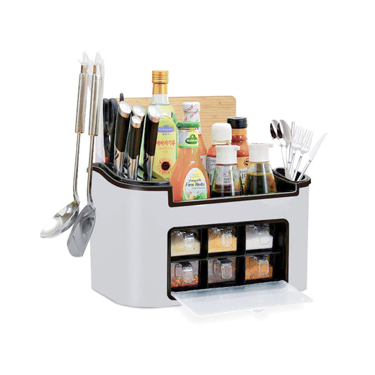 Multi Function 6 Drawers Spice Rack Organizer