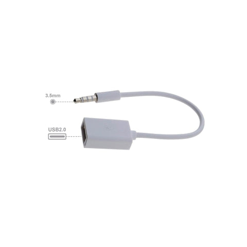 Male Audio Jack Plug to USB 2.0 Male Audio Jack Plug to USB 2.0