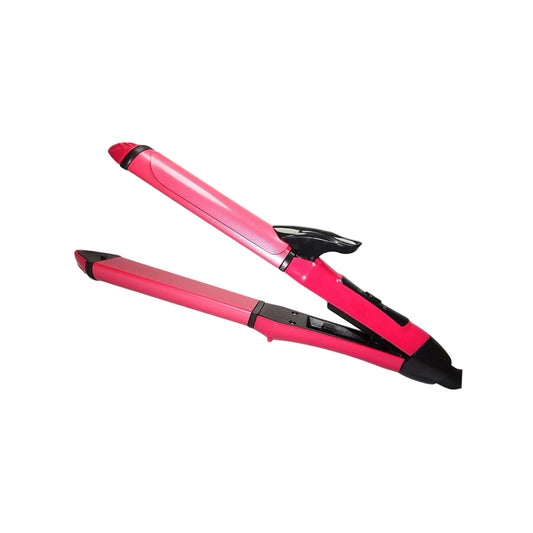 2 in 1 Hair Curler and Straightener