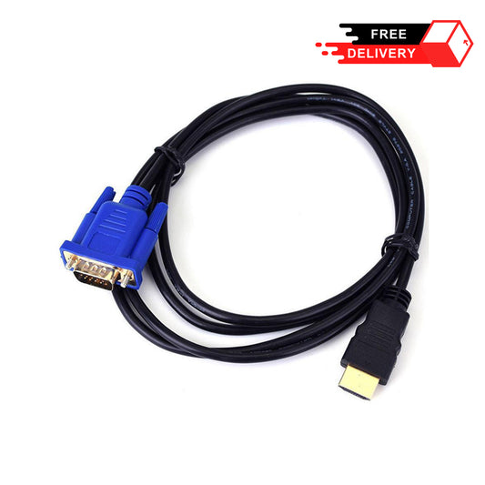 HDMI to VGA Cable HD 1080P
