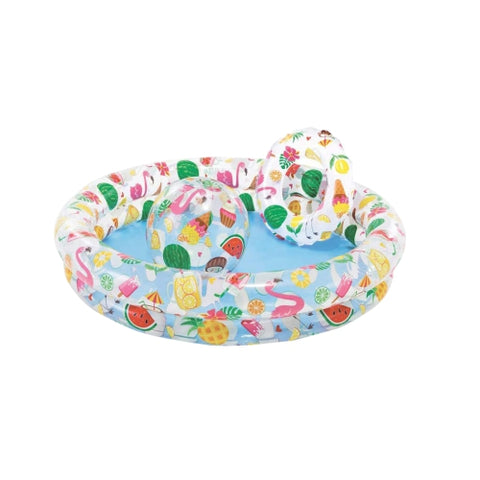 Intex Fruity Pool Set (52" x 11") With Ball And Tube Intex Fruity Pool Set (52" x 11") With Ball And Tube