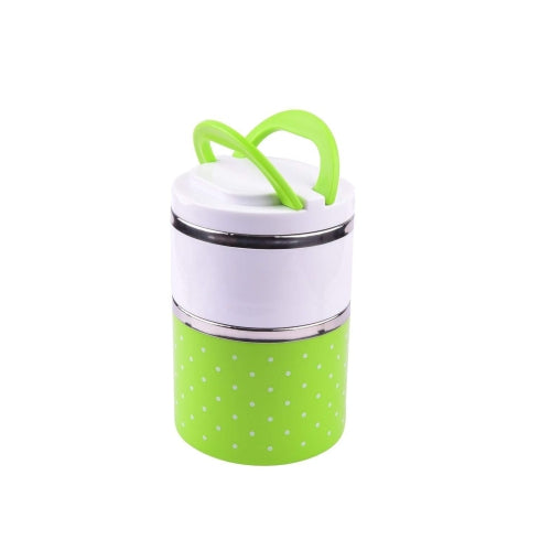2 Layer Lunch Box Stainless Steel
