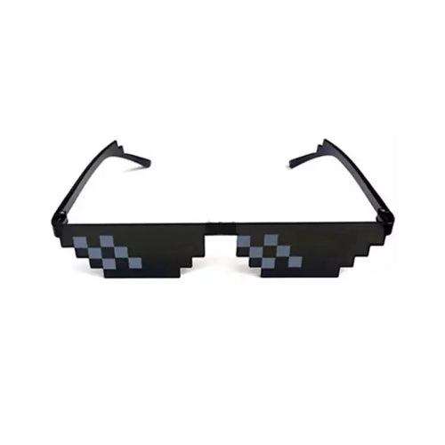 Mini Craft Pixilated Cosplay Glasses