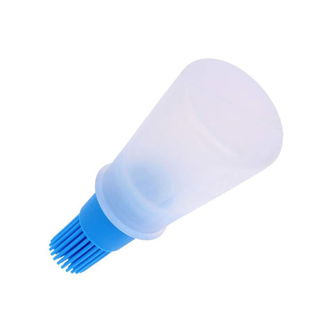Silicone Cooking Oil Bottle with Basting Brush