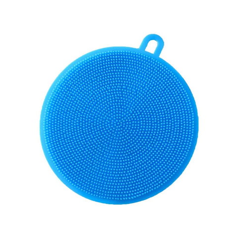 Dish Washing Silicone Sponge Kitchen Scrubber