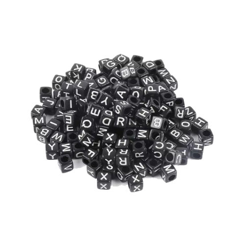 Mix Cubic Acrylic Latter 100 PCS