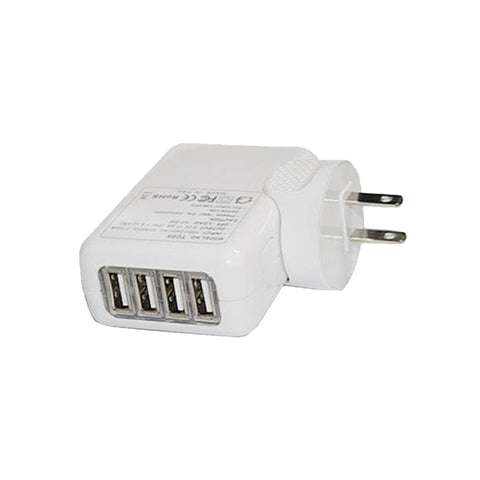 Universal 4 port wall USB Adapter