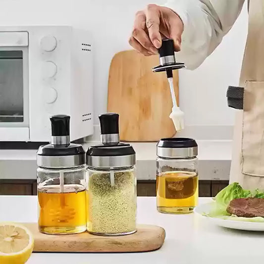 Seasoning Brush Jar