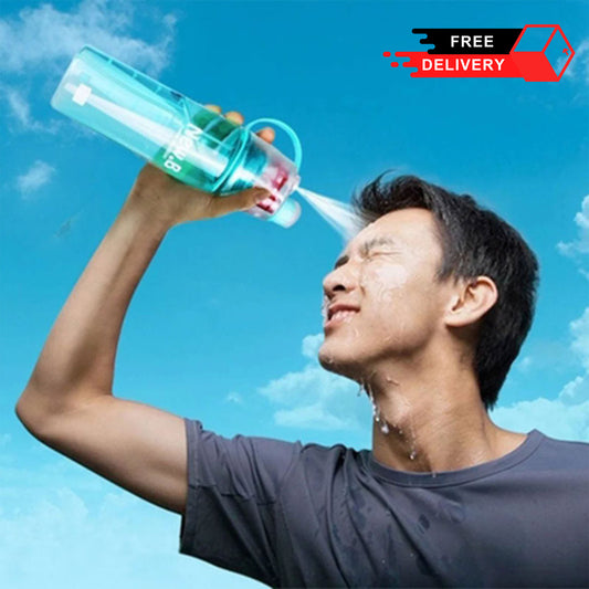 Sports & Yoga Spray Water Bottle