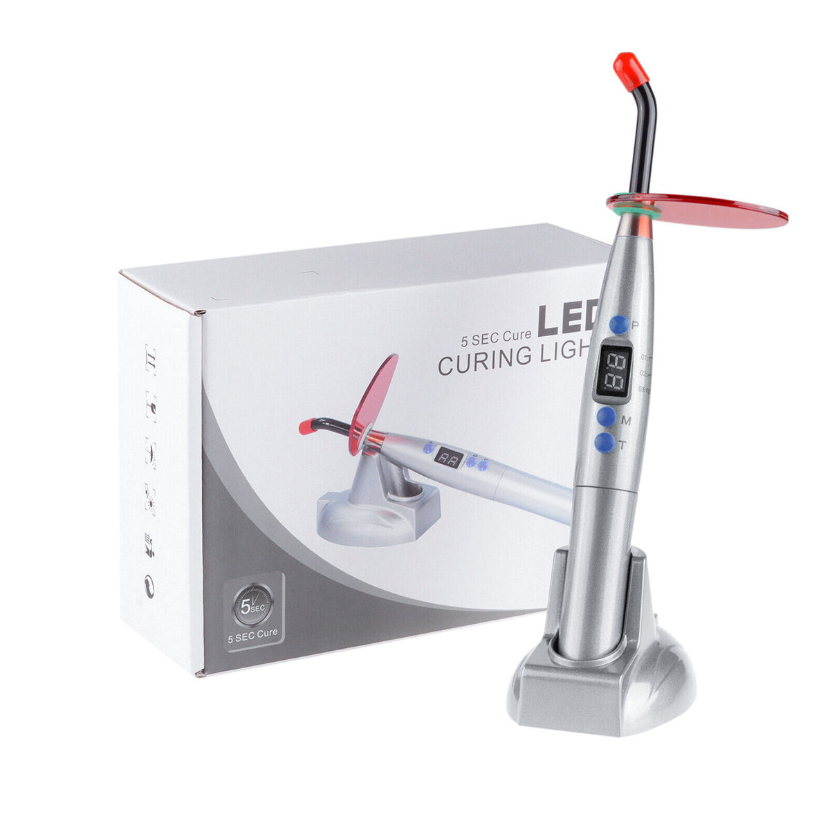 5 Sec Cure Wireless Dental LED Curing Light