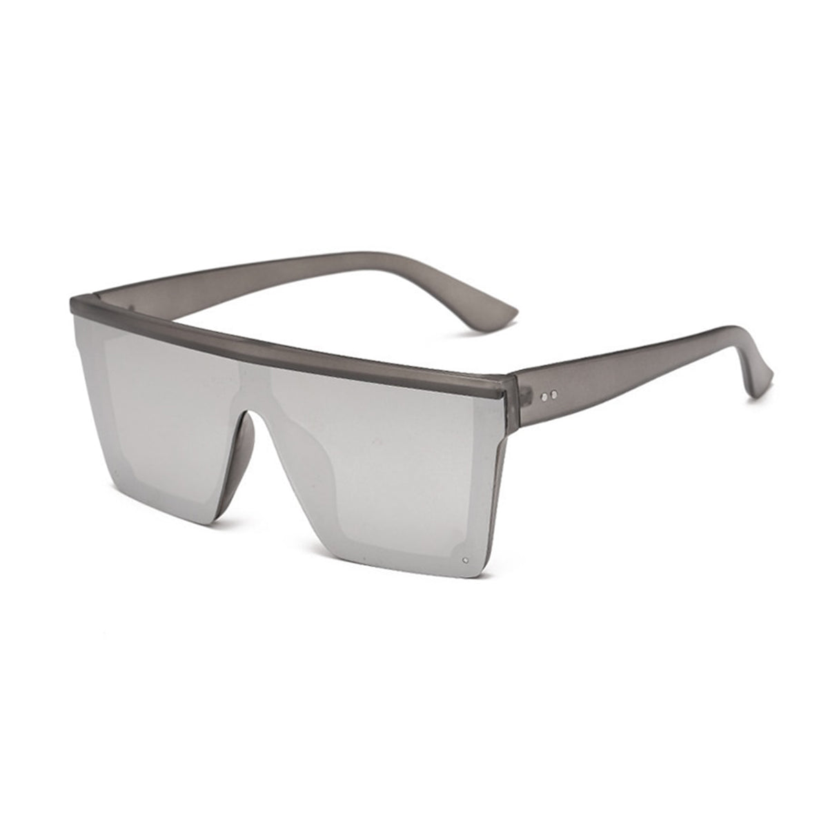 Oversize Male Flat Top Sunglasses uv 400 Gradient