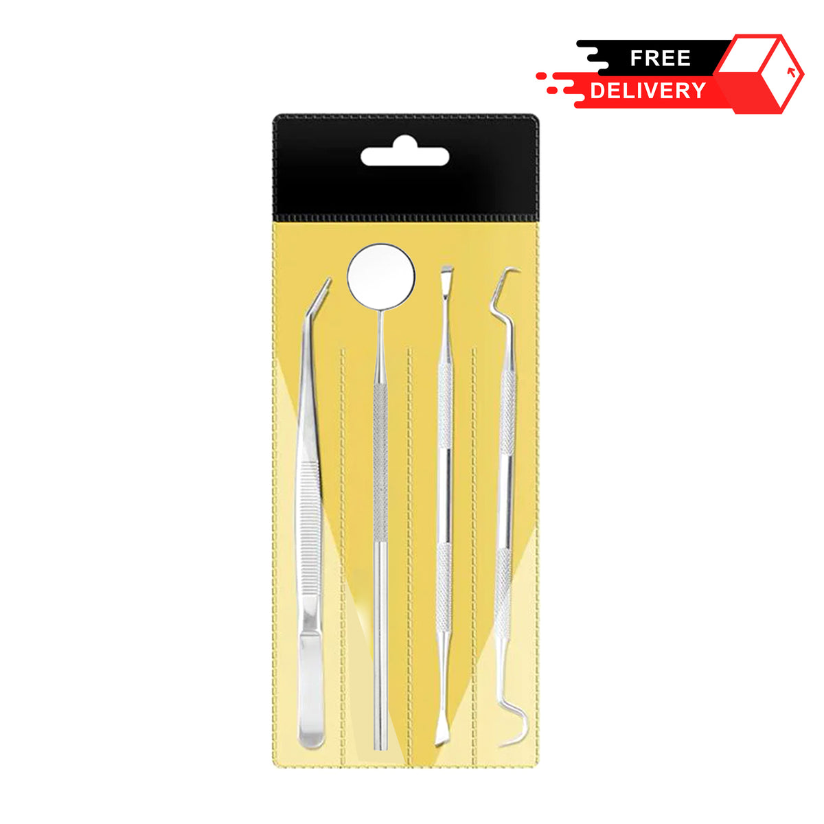 Stainless Steel Dental Diagnostic Tool Examination Kit
