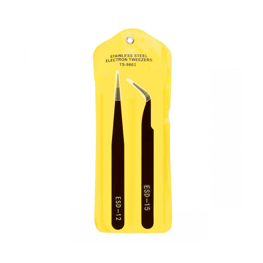 Stainless Steel Electron Tweezers