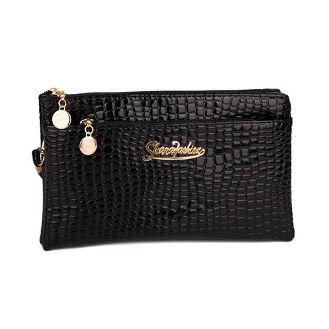 Crocodile Pattern Small Shoulder Bag For Women