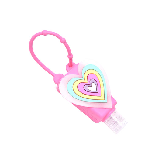 Love Silicone Case Sanitizer Bottle Holder Portable