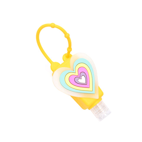 Love Silicone Case Sanitizer Bottle Holder Portable