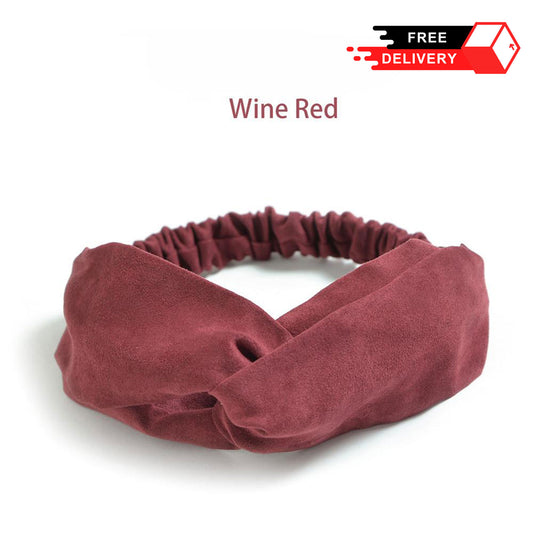Cross Elastic Head Wrap Twisted Turban Headband