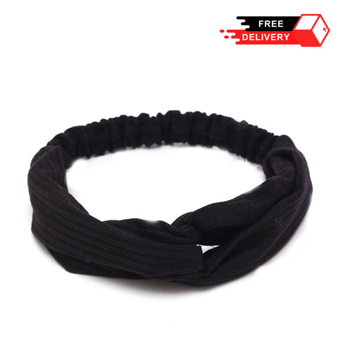 Cross Elastic Head Wrap Twisted Turban Headband