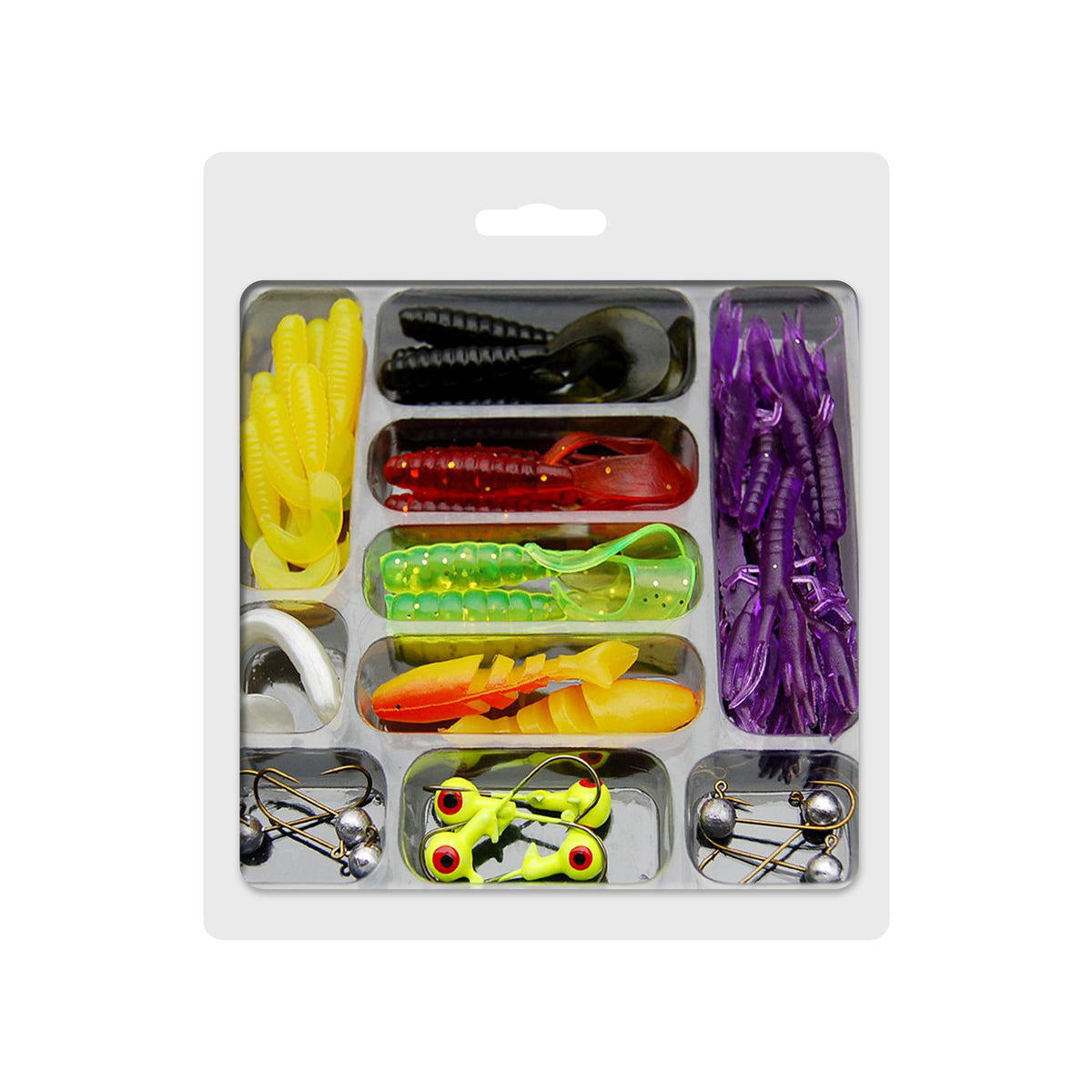 Silicone Fishing Lure Kit Mixed Set