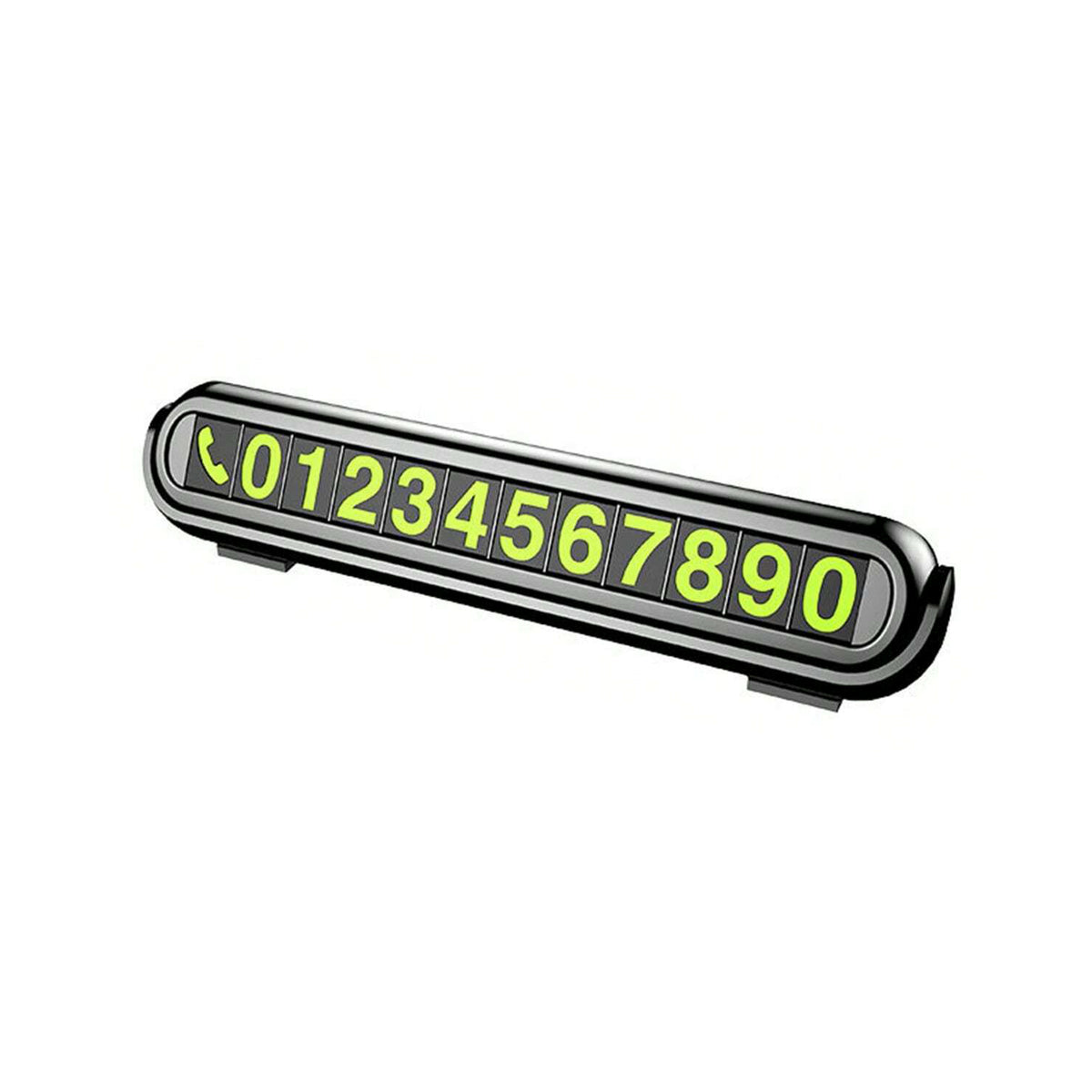 Temporary Plastic Car Parking Cell Number Plate