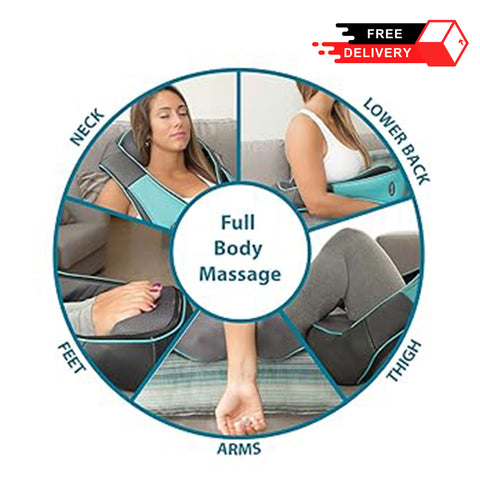 Electric Kneading Massager Invospa Shiatsu