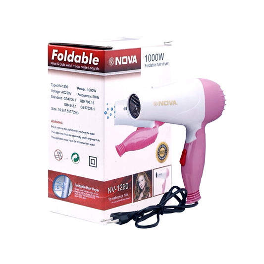 Nova Foldable Hair Dryer 1290