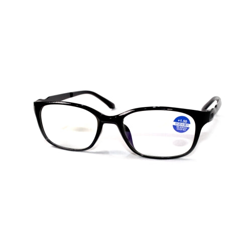 Black Frame Glasses +1.5