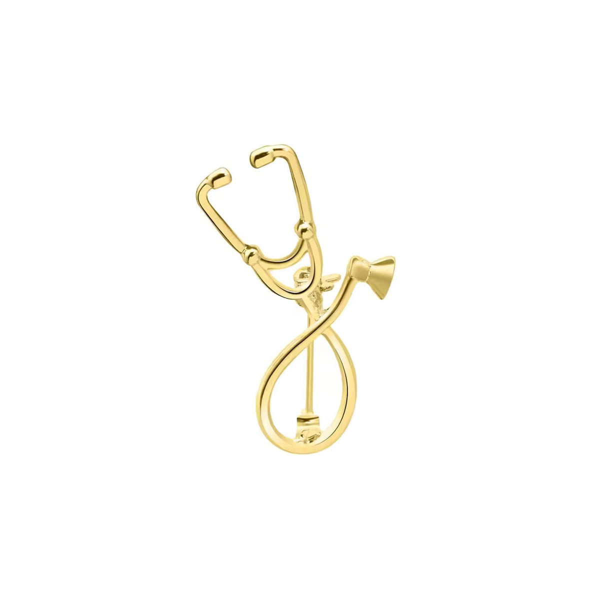 Stethoscope Brooch lapel Pin