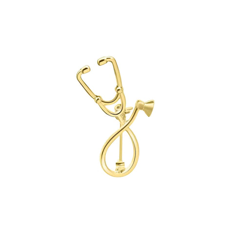 Stethoscope Brooch lapel Pin