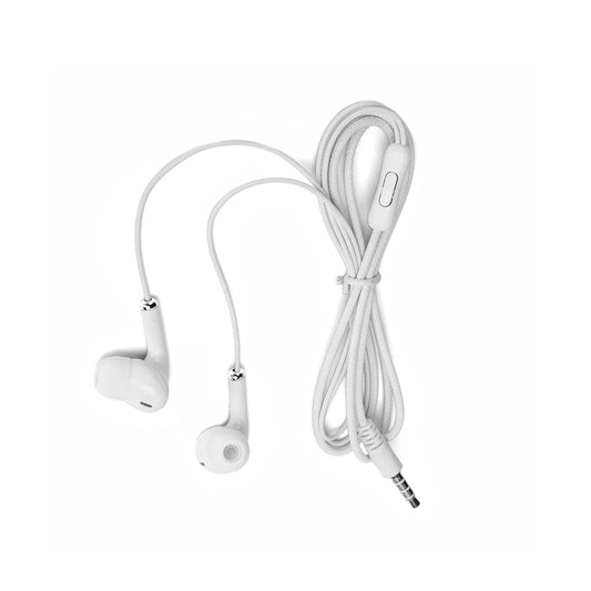 Simple White Node Earphones