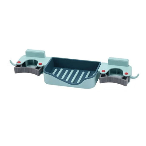 3 in 1 Brush Soap Mop Rack