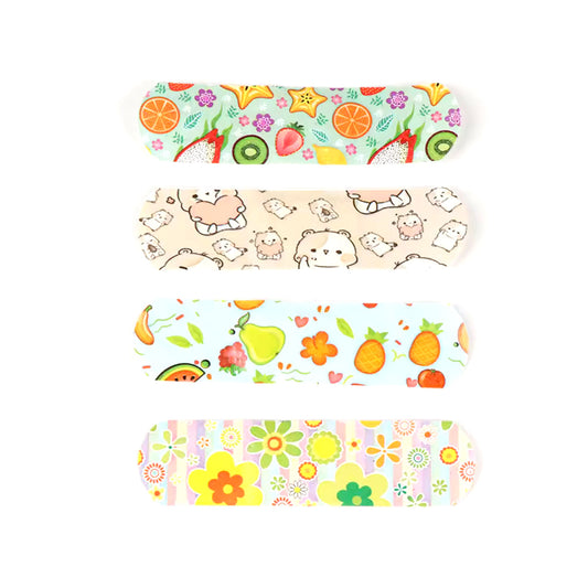 Waterproof Cartoon Wound Plaster for Kids - Pack of 60