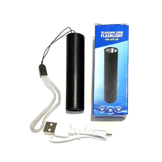 LED 517 Telescopic Zoom Flashlight