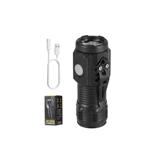 Mini LED Flashlight – USB Rechargeable Clip
