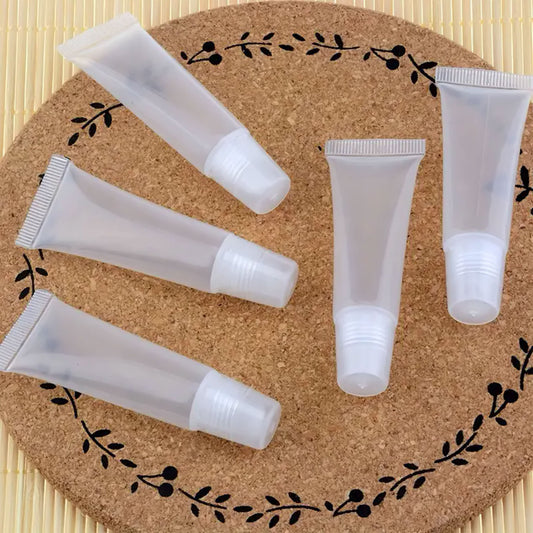 Lip Gloss Squeeze Tubes - Pack of 6