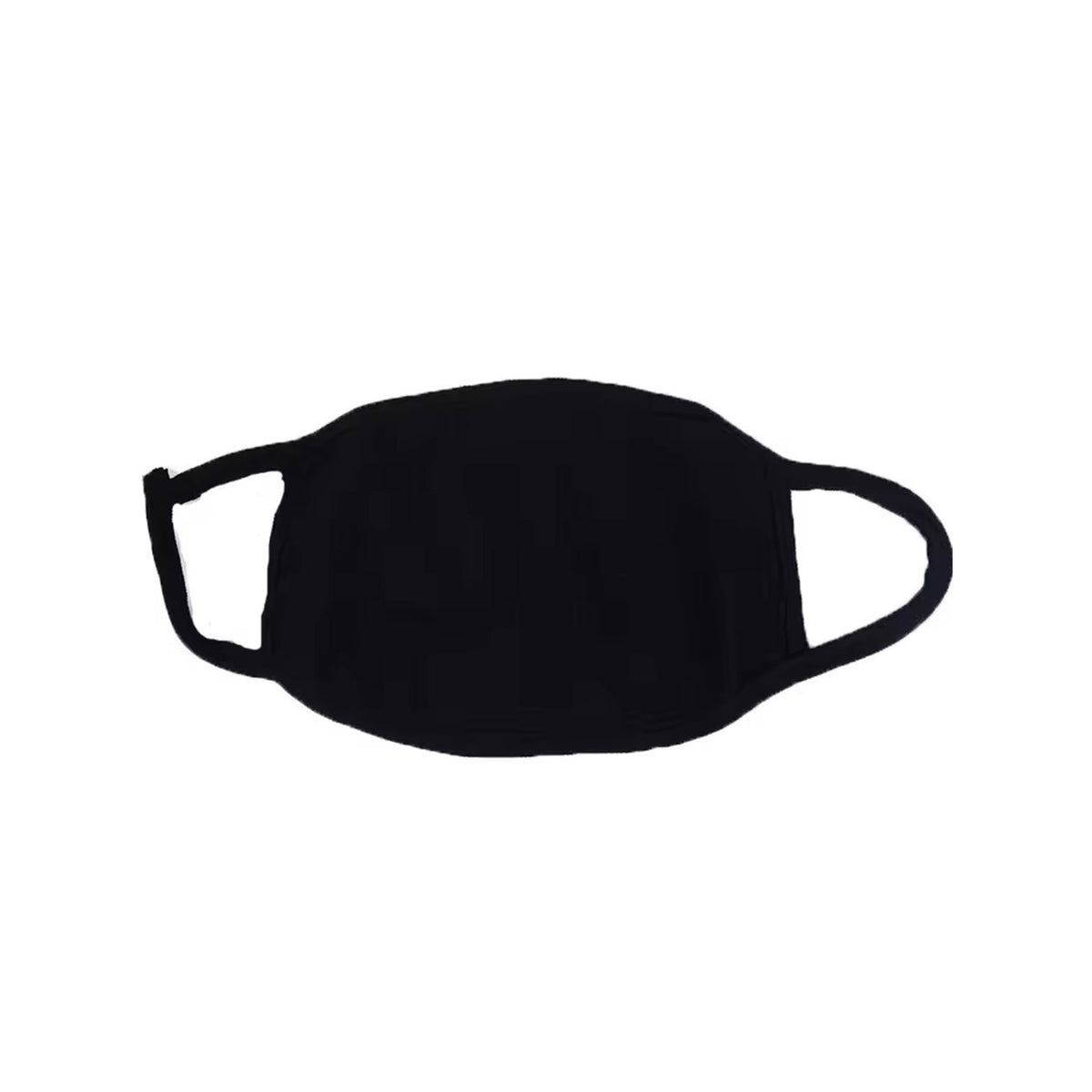 Soft Cotton Safety Breathable Mask (Black)