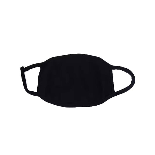 Soft Cotton Safety Breathable Mask (Black)