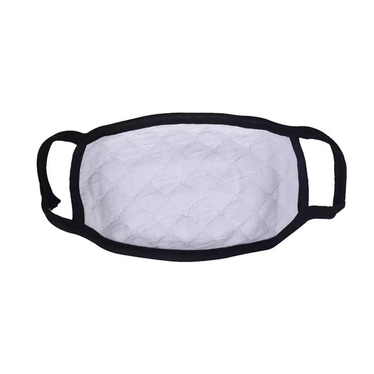 Soft Cotton Safety Breathable Mask (Black)