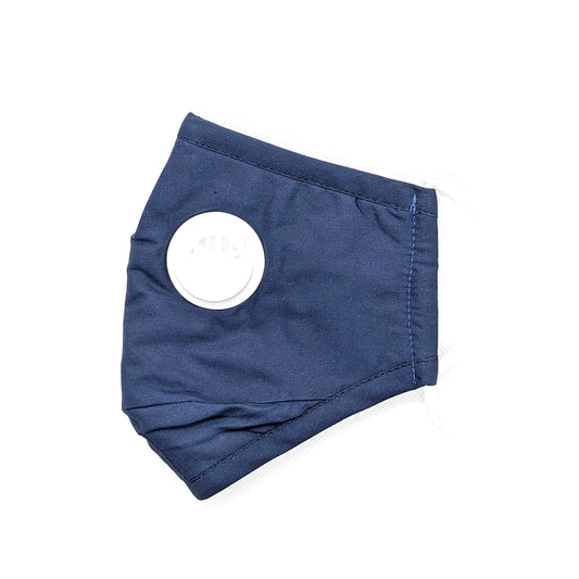 Reusable Cotton Face Mask with Breathing Valve