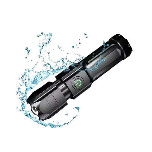 Powerful USB Rechargeable LED Flashlight
